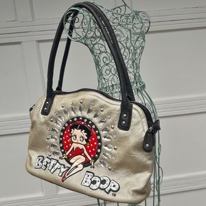 Betty Boop Purse Shoulder Bag Satchel Big bag Carryall Overnight Tote Bag 17x12